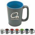 16 Oz. Slat Series Ceramic Mug - Etched